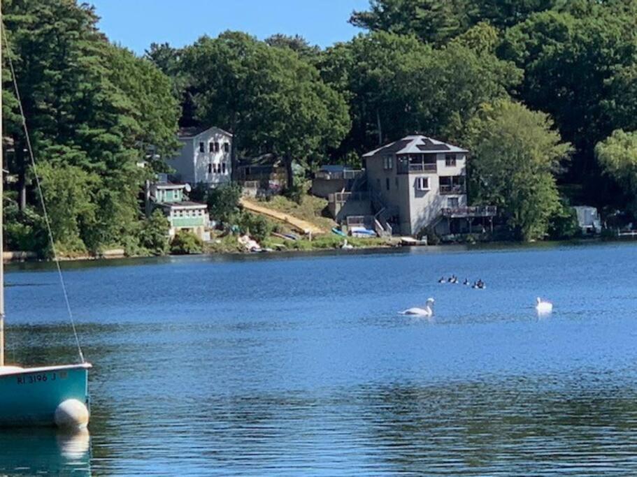 Lake Attitash Waterfront W/ Private Dock Amesbury Zewnętrze zdjęcie